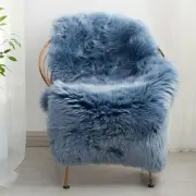 Premium Genuine Sheepskin Area Rug for Bedroom,Real Fluffy Soft Wool Fur