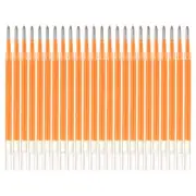 24 Pcs 0.8mm Medium Point Pastel Coloring Pen Ink Gel Pen Refills, Yellow