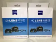 2 Boxes -Zeiss Individually Wrapped Pre-Moistened Lens Cleaning Wipes, 100 Count