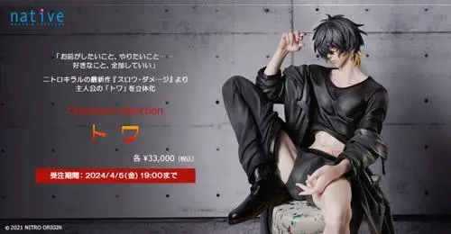 スロウ・ダメージ トワ 輸血Ver. 1/6 完成品フィギュア トワ 輸血Ver