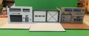 Hand Assembled - 1/64 Scale Diorama - IN-BETWEEN AUTO REPAIR