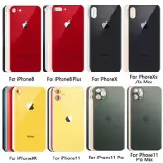 Rear Cover Back Glass Big Hole for iPhone 13 12 11 Pro X XR XS Max SE 8 Plus 8