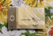 Vintage 70's Cannon Yellow Standard Pillowcases Set of 2 NOS