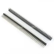 10Pcs 2.54mm 2x40 80 Pin Male Double Row Pin Header Strip Straight Connector