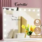 Embellir Bluetooth Makeup Mirror 80x58cm Hollywood Vanity with LED Light Wall