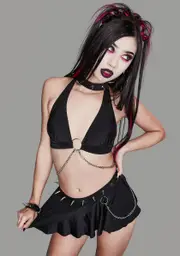 [Widow] Undertaker's Thirst Skirt Bikini Set