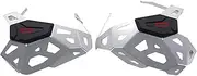 Motorcycle Cylinder Head Guards Protector Cover Engine Protection Compatible with BMW R1300GS Adventure R 1300 GS R1300 GS ADV 2023 2024(Silver-Black Logo)