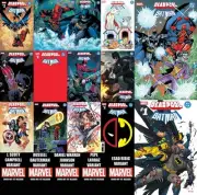 MARVEL/DC CROSSOVER DEADPOOL/BATMAN 1 1:50 MILLER VARIANT SET OF 19 PREORDER SEP