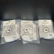 Assos Mille GT Long Distance Cycling Socks Holy White Size 0 Size 4-6 US, 3 Pack