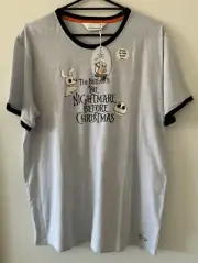Peter Alexander The Nightmare Before Christmas PJ Top Size XL RRP$59.95