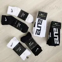 在飛比找蝦皮購物優惠-Nike Socks 勾勾 LOGO 黑白 基本款 薄底短襪