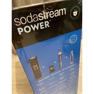 Sodastream POWER 電動氣泡水機 黑色