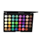 40 Colors Matte Pearl Eyeshadow Palette Makeup Tint Powder (02 No Brush) AU