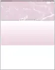 2500 Blank Check Stock - Check on Top - Burgundy Marble Color