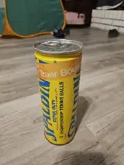Vintage NEW Spalding Tennis Ball Pop Top Can