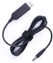 USB DC 5V to DC 9 Volt USB Power Supply Cable, Max current 800mAh, Tip Negative Connector, compatible for guitar effects pedals power supply adapter