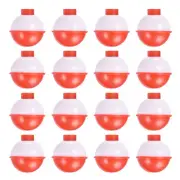 1 Inch Fishing Bobbers, 16 Pack Plastic Push Button Round Fishing Float