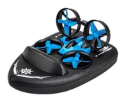 JJRC H36F RC Mini Drone Altitude Hold Headless Mode 3 in 1 Sea land Air flight 2.4G 6-Axis Quadcopter Boat RC Helicopter blue