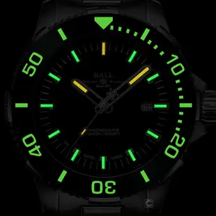 BALL 波爾錶官方授權B5 Engineer 鈦金屬一體成型錶殼1000米潛水機械錶-DM3002A-S4CJ-BK