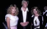 Judy Landers, Dennis Cole & Audrey Landers at the Awards Mag - 1981 Old Photo