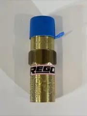 Rego 1/2” 450 PSI Brass Cryogenic Relief Valve 0380-4 PRV9434T450T PTFE Seat