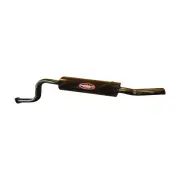 Redback 2 1/2" Catback Dual Outlet Rear Muffler Assy for Ford Falcon BA BF FG