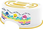 Baby Shark Toilet Training Step Stool, White, One Size