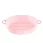 Non Stick Serving Tray Flexible Silicone Oven Heating With Handle Air Fryer Pot