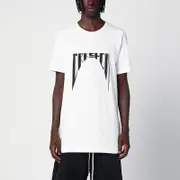 [DRKSHDW] Large white jersey T-shirt with logo S White