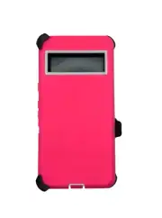 New Drop+ Case for Google Pixel 7 OtterBox Defender Series Case+ Clip Pink White