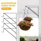 2/4Pcs Rod and Shelf Bracket Hook Wall Mounted Closet Rod Bracket Iron amhEB