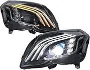 Car Headlights Assembly Compatible For Benz GLK / GLK200 GLK260 GLK300 2013 2014 2015 Head Lamps Front Turn Signal Lights