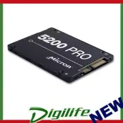 Micron 5200 PRO 1.92TB 2.5" SATA3 6Gbps 2DWPD SSD 3D TLC NAND 540R/520W MB/s 95K