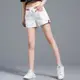 【現貨速發】Girls' denim shorts白色牛仔短褲女潮高腰韓版百搭寬鬆褲子休閒熱褲牛仔褲3.7