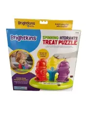 Brand New In Box Brightkins Spinning Hydrants Treat Puzzle for Dogs