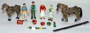 Traditional Horse Drawn Canalboat Accessories OO Scale Langley F6C