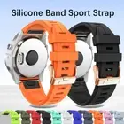 For Garmin Fenix 7S Solar 6S Pro 5S Plus Silicone Watch Band strap Replacement