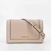 MICHAEL KORS JET SET SAFFIANO LEATHER CROSSBODY BAG SOFT PINK NWT