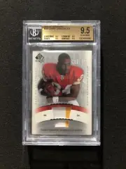 2003 Upper Deck SP Authentic LARRY JOHNSON #265 BGS 9.5 RC JERSEY 735/850