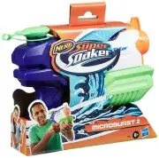 Nerf Gun Super Soaker Microburst 2 Blaster Mini Water Pistol Micro Burst 2017