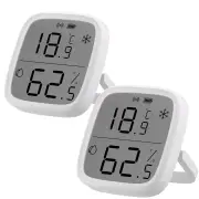 2Pcs SONOFF SNZB-02D LCD Smart Temperature Humidity Sensor APP Real-time Monitoring Work with ZB Bridge-P/ ZB Dongle/ NS
