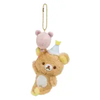 在飛比找momo購物網優惠-【San-X】拉拉熊 懶懶熊 20周年系列 絨毛娃娃吊飾 拉