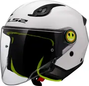 LS2 OF622 Funny II Solid, open face helmet kids , color: White , size: M