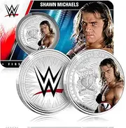 Fantasy Club Shawn Michaels WWE 32mm Official Collectible Coin - Tribute to Heartthrob - Limited Edition for Fans and Collectors