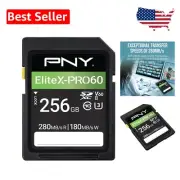Professional Grade 256GB UHS-II SDXC Memory Card - Ultimate 4K & Full HD Capture