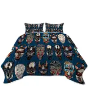 African Masks Coverlet