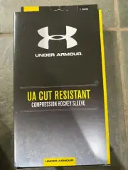 NIB Under Armour UA Cut Resistant Leg Compression Hockey Sleeve 1 Pair USA Made