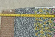 3 Yards & 3" Long, Floral/Calico-Theme Quilt Cotton Fabric Bundle / Lot, T438