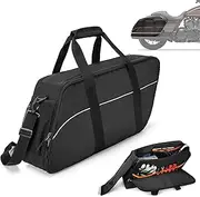 HODRANT Saddlebag Liners Bag, Travel Motorcycle Organizer for Harley Davidson 2014-2022 Touring Road Glide/Street Glide/Electra Glide/Road King Hard Saddlebag, 1 Bag Only, Black (CAHD01001)