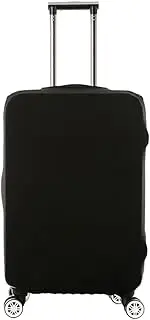 Abizarch Luggage Cover Elastic Suitcase Protector Dustproof Anti-Scratch Luggage Baggage Sleeve for Outdoor Traveling Camping Hiking(M-Black)